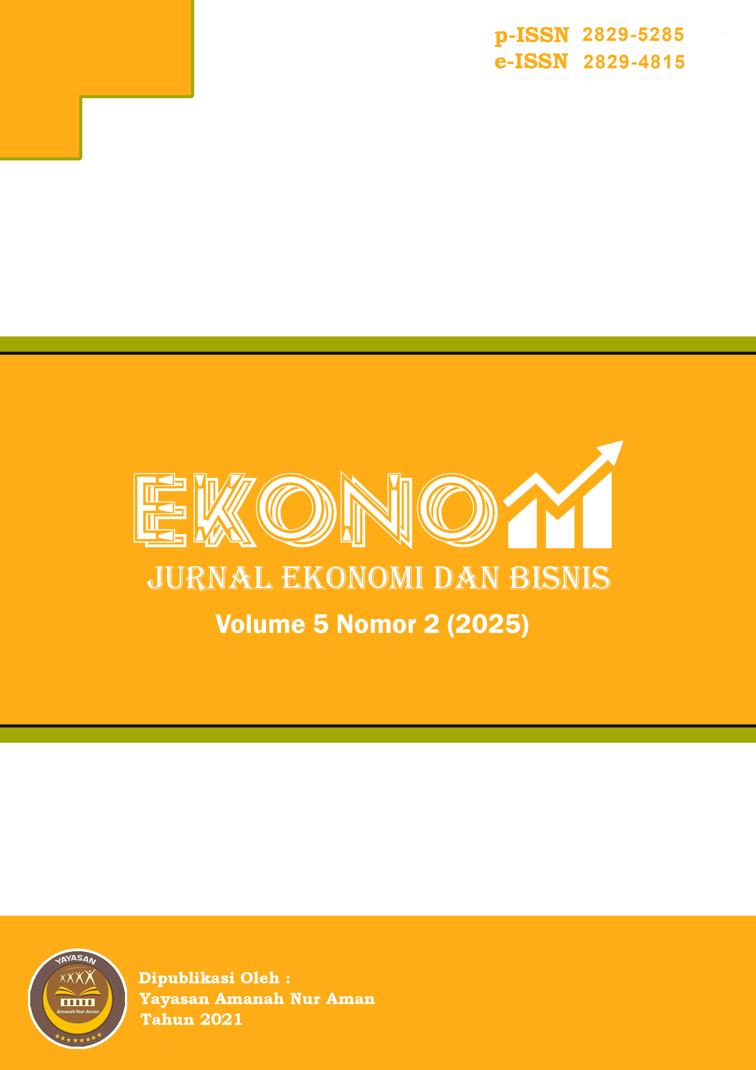 					Lihat Vol 5 No 2 (2025): Ekonom: Jurnal Ekonomi dan Bisnis
				